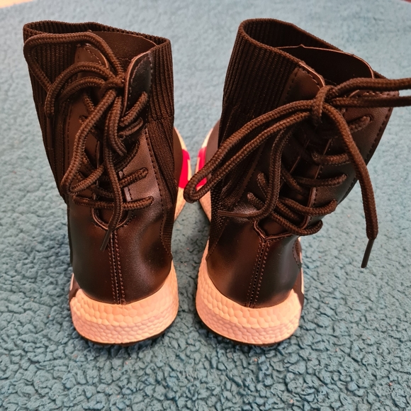 36 Size Black Strechable Boots Korean Hiphop Shoes - Picture 5 of 6